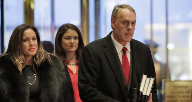Trump nombra a Ryan Zinke su próximo secretario del Interior