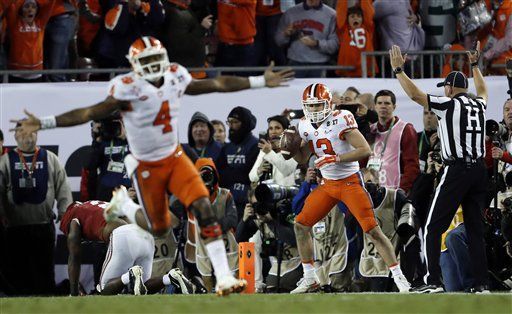Clemson tomar revancha y destrona a Alabama - 09131ac304356d02af0f6a7067007d2d