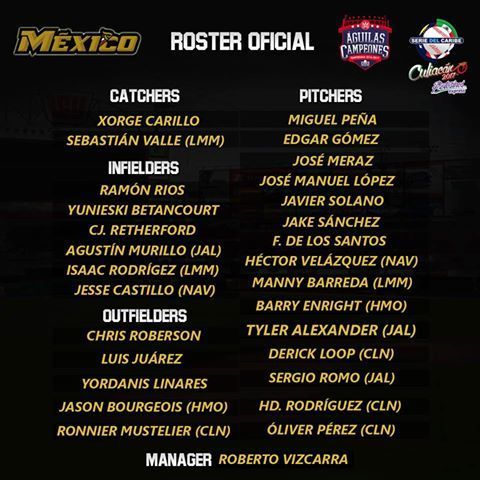 Definen a jugadores que representarán a México en la Serie del Caribe 2017 - 16265244_1238787016212381_4107064066196694132_n