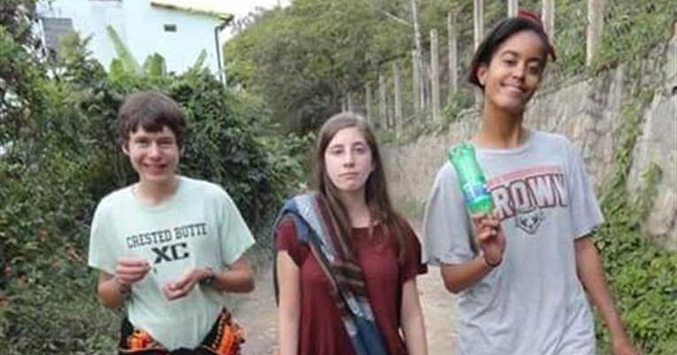 Malia Obama vio la victoria de Trump desde Bolivia