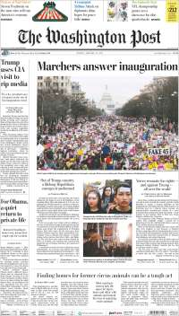 Protestas contra Donald Trump en las primeras planas del domingo - 4-2