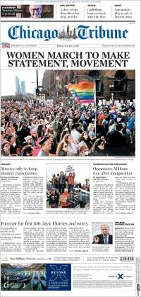 Protestas contra Donald Trump en las primeras planas del domingo - 5-2