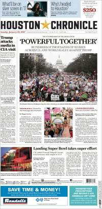 Protestas contra Donald Trump en las primeras planas del domingo - 7-2