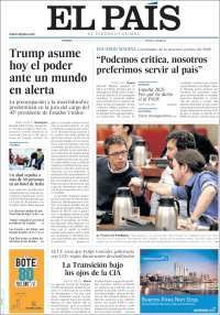 El Chapo y Donald Trump en las primeras planas del viernes - 8-3