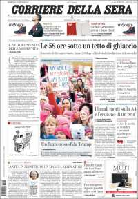 Protestas contra Donald Trump en las primeras planas del domingo - 9-1