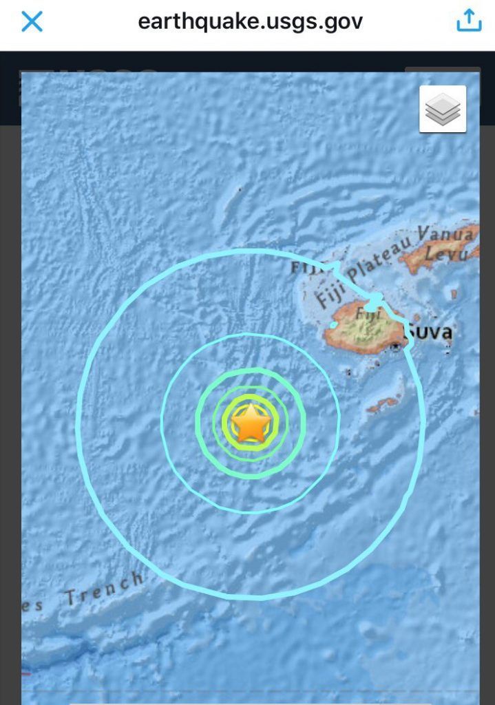 Cancelan alerta de tsunami por sismo en Fiji - C1R4VDdUAAAfahL-719x1024
