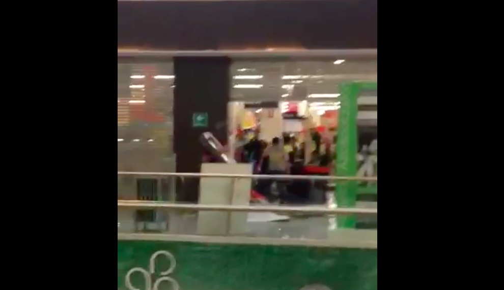 Video: saqueos en Pabellón Azcapotzalco