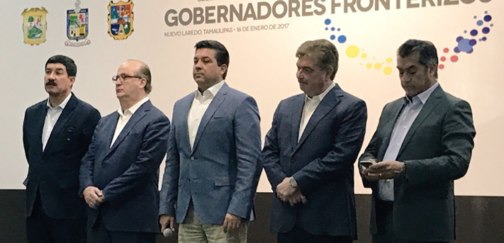Gobernadores de la frontera crean alianza contra Trump Gobernadores de la frontera crean alianza contra Trump