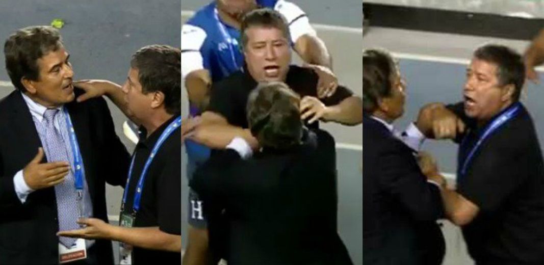 Video: pleito entre técnicos de CONCACAF