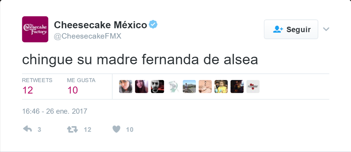 ¿Qué le pasó a las cuentas de Twitter de Alsea? - Cheesecake-México-6