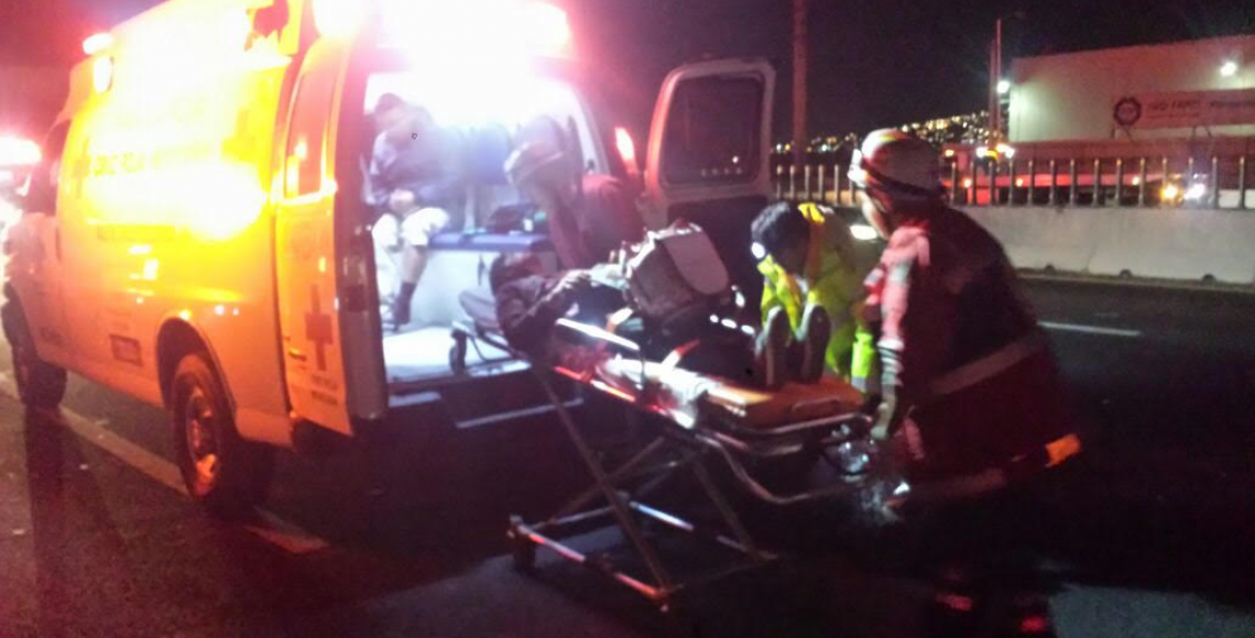 Choque de autobús en la México-Puebla deja 17 lesionados - Choque-México-Puebla-1140x580