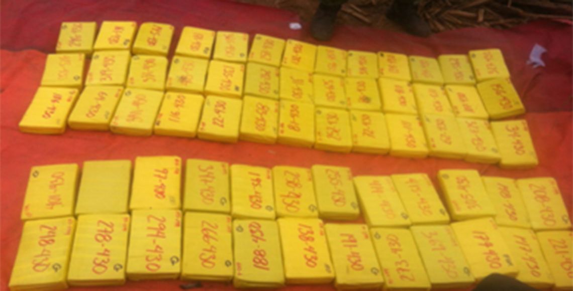 Sedena asegura 268 kilos de cocaína en Oaxaca