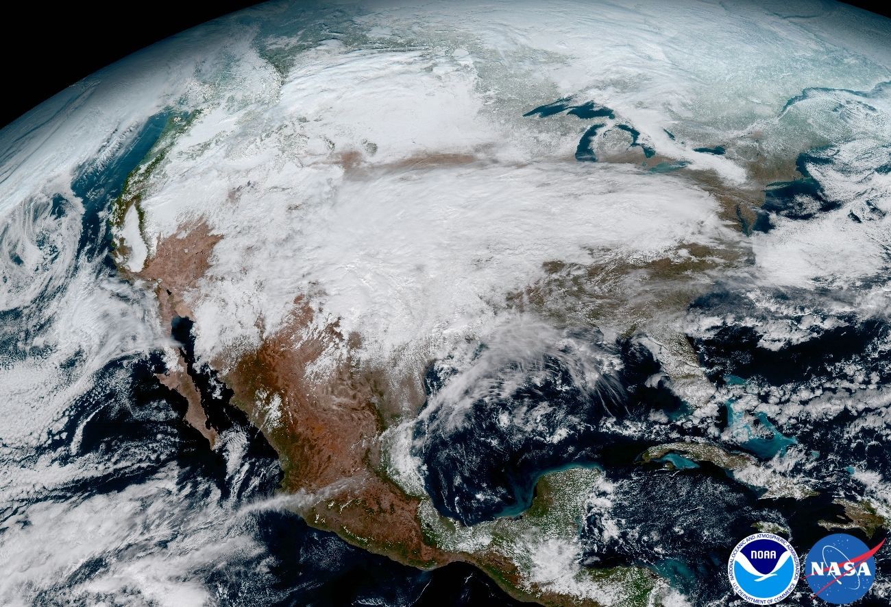 Las imágenes de la Tierra con la más alta resolución - GOES-16-NOAA-NASA-Norteamérica