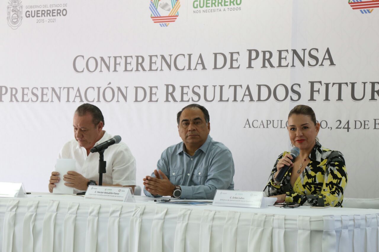 Dan a conocer resultados de Guerrero en la FITUR de Madrid