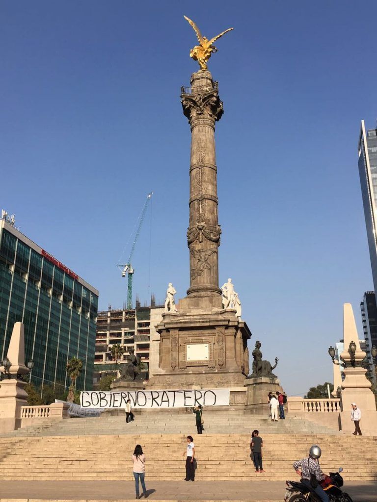 Saldo blanco en manifestaciones de la Ciudad de México - Marcha-Gasolinas-Reforma-Ángel-de-la-Independencia-3-768x1024