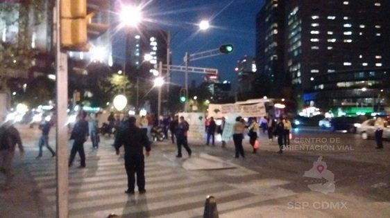 Campesinos protestan en la Segob