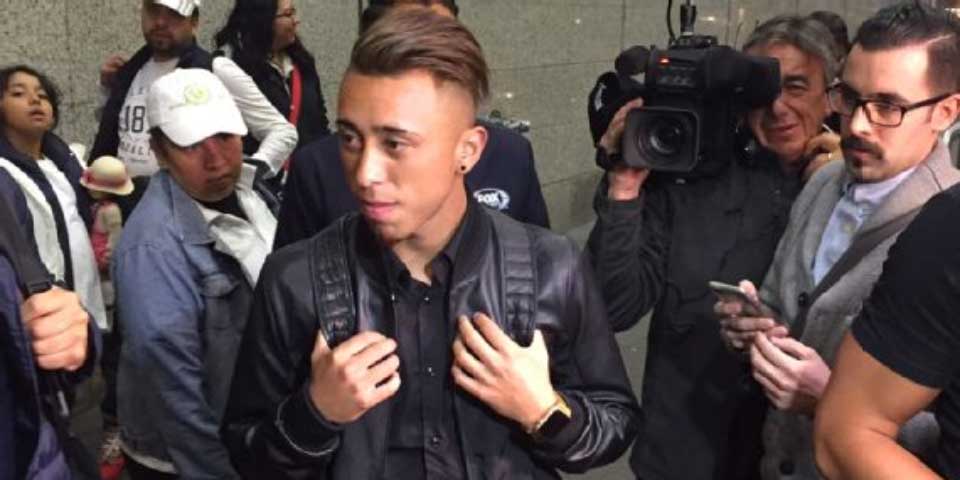 Martín Rodríguez llega a México para incorporarse a Cruz Azul