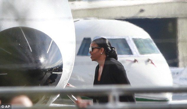 Michelle Obama vacaciona en el Caribe