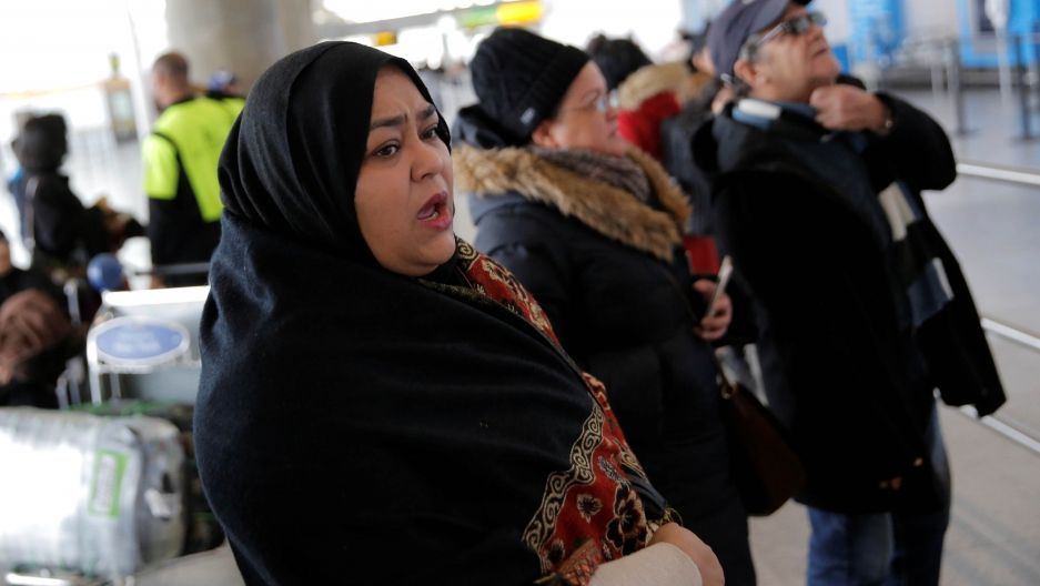 Plan de Trump para luchar contra el terrorismo tiene inicio caótico