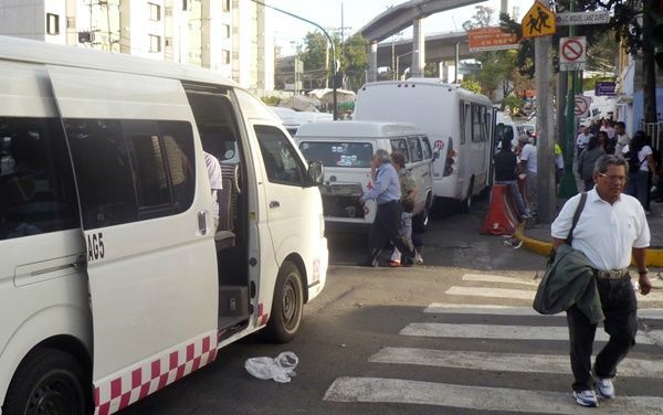 La ola de asaltos en el transporte público de Naucalpan