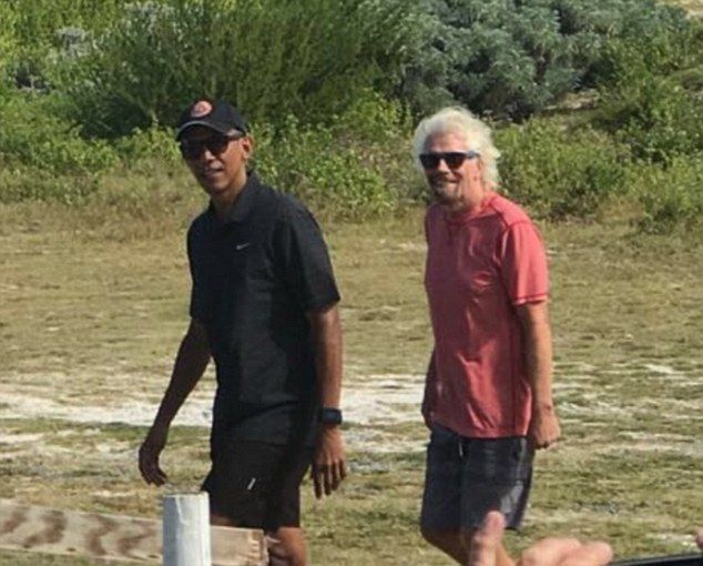 Vacacionan los Obama en el Caribe