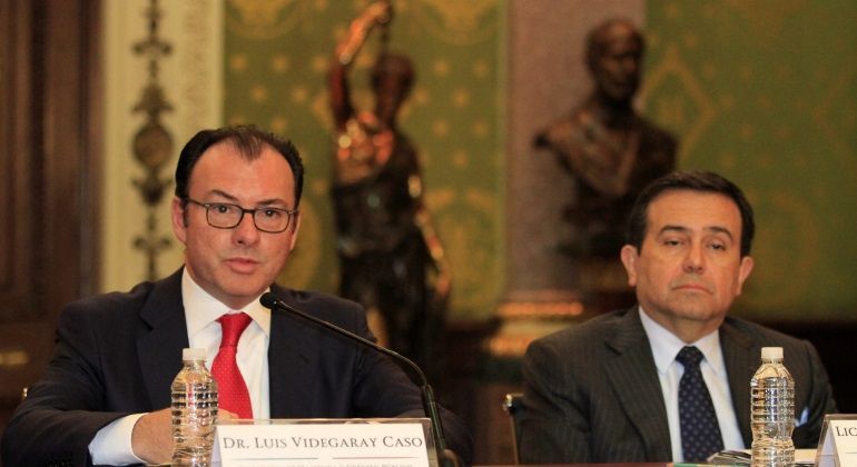 Videgaray y Guajardo se reunirán con gobierno de Trump