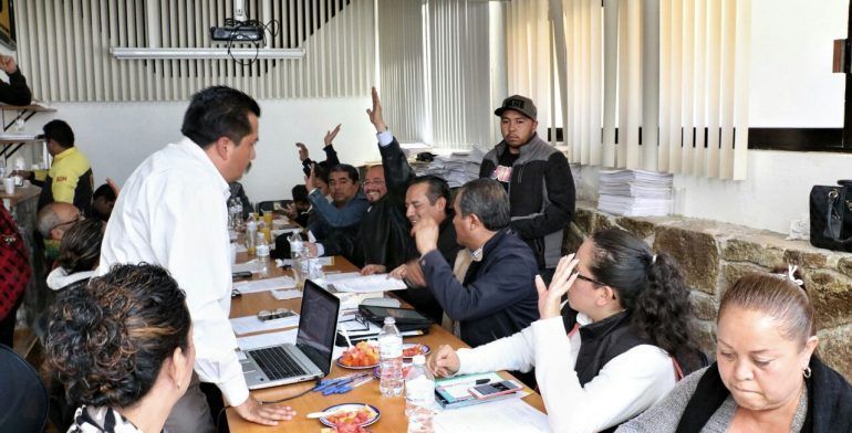 PRD aprueba alianza con PT y MC para elecciones del Estado de México - Votación-del-PRD-para-alianza-con-PT-y-MC-1-770x392