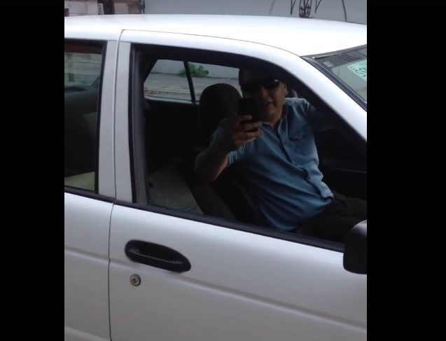 Video: mujer graba a acosador que la perseguía en auto - acosador-tsuru-3