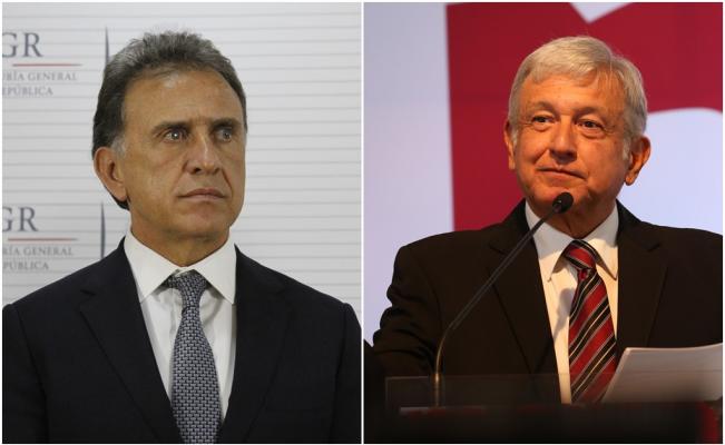 AMLO y Yunes cruzan acusaciónes por corrupción