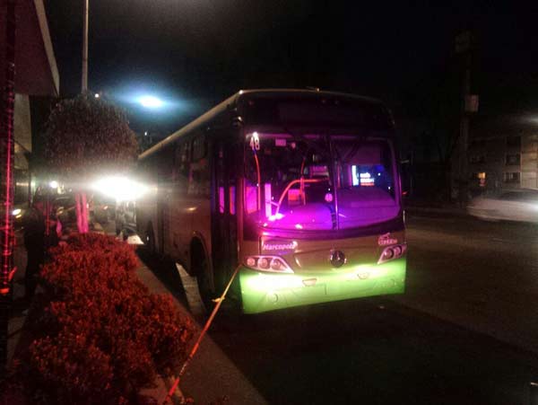 Policía mata a asaltante de transporte público en Azcapotzalco