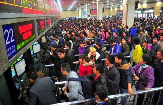 China vive la mayor migración humana anual - año-nuevo-china-2