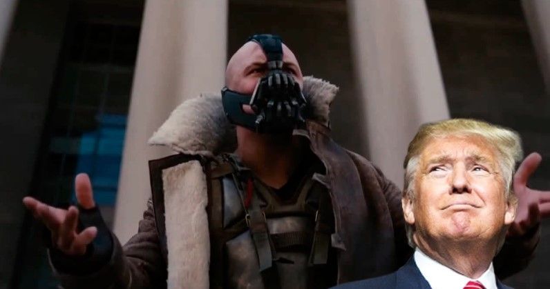 Trump citó a Bane durante discurso de investidura