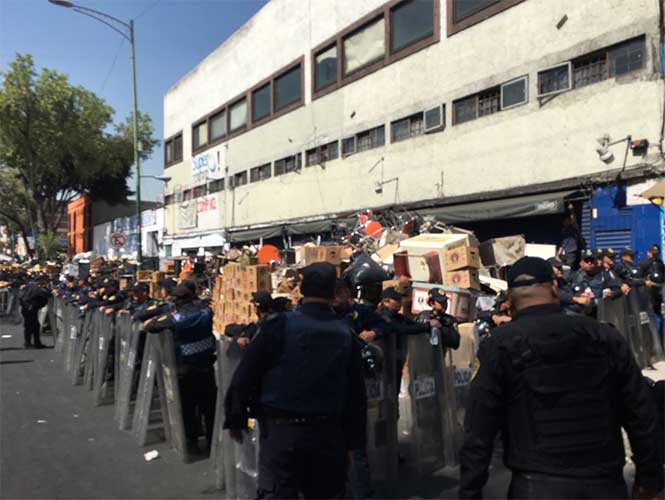 Desalojan bar en el Centro - bar