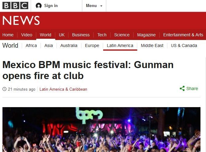 Medios internacionales destacan tiroteo en Playa del Carmen