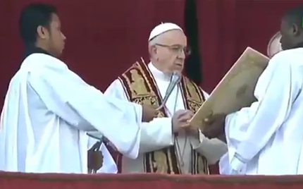 Bendición papal e indulgencia plenaria de año nuevo. Bendición papal e indulgencia plenaria de año nuevo.