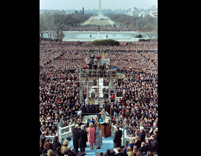 Así fueron las investiduras de presidentes de Estados Unidos - bill-clinton-2