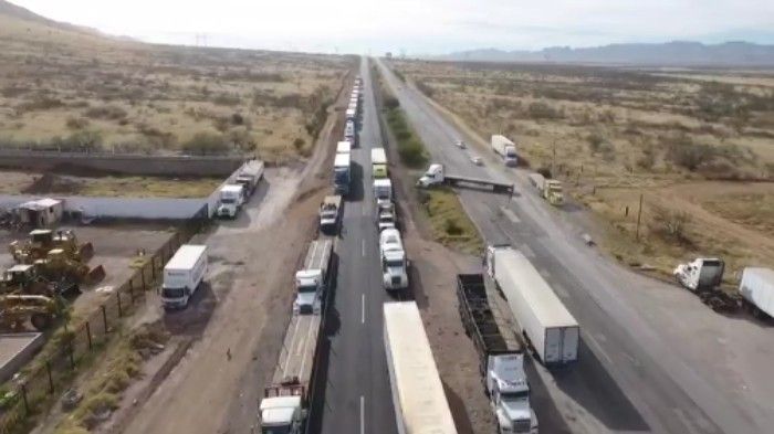 Bloqueos en Chihuahua contra el aumento a la gasolina - bloque-chihuahua