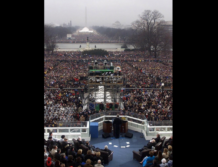 Así fueron las investiduras de presidentes de Estados Unidos - bush-1