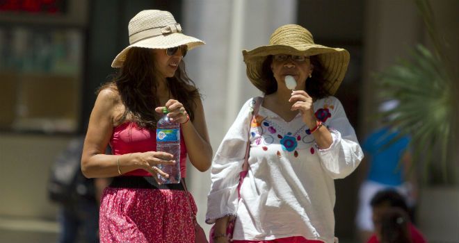Prevén ambiente caluroso en gran parte del país