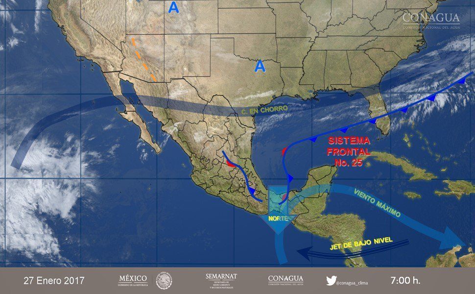 Predominará clima frío en gran parte del país - clima-27-enero