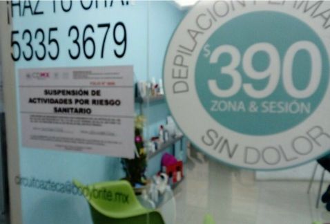 Suspenden ocho clínicas de belleza en la Ciudad de México - clinicas_patito_df-salud_cdmx-suspension_negocios-milenio_MILIMA20170117_0219_30
