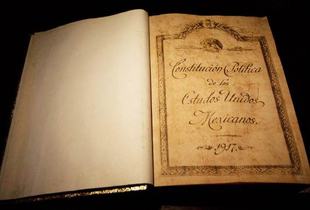 Constitución mexicana ha sido reformada 695 ocasiones en cien años