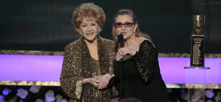 Revelan certificado de defunción de Carrie Fisher y Debbie Reynolds - debbie-reynolds-y-carrie-fisher