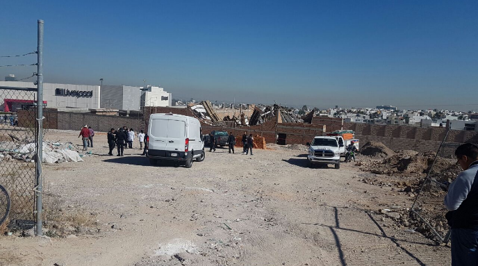 Colapso de construcción en SLP deja 2 muertos - derrumbe-slp