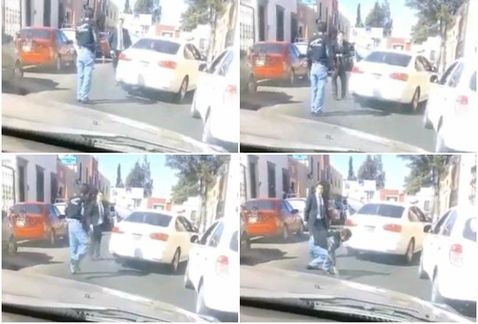 Video: hombre dispara a taxista tras discutir en Durango