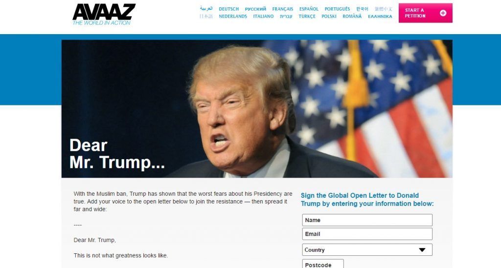 Crean petición contra prohibición musulmana de Trump - donald-trump-19-1024x549