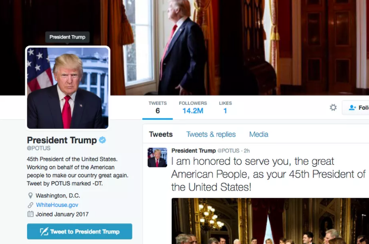 Twitter arreglará problemas de transición en cuentas de Donald Trump