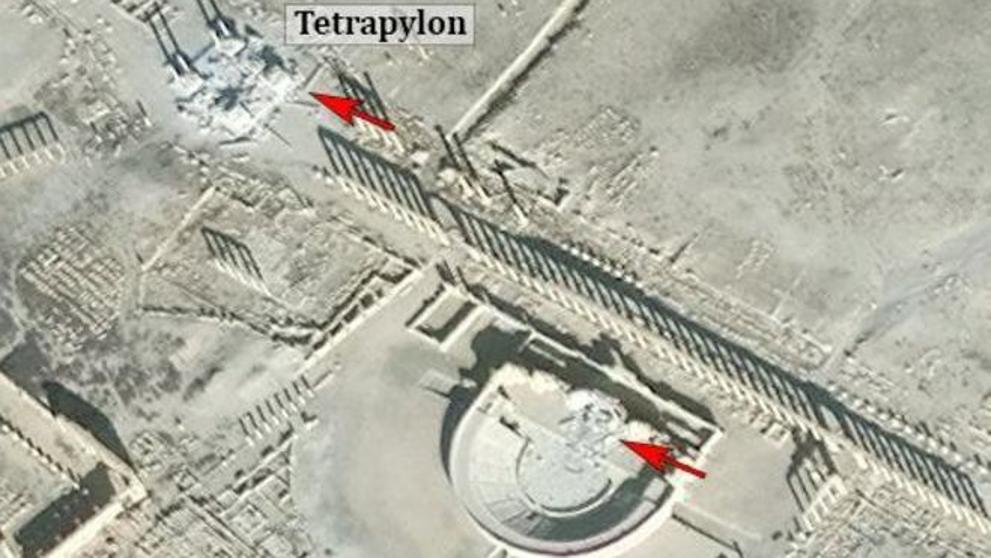 Estado Islámico destruye parte del teatro romano en Palmira - estado-islámico-2