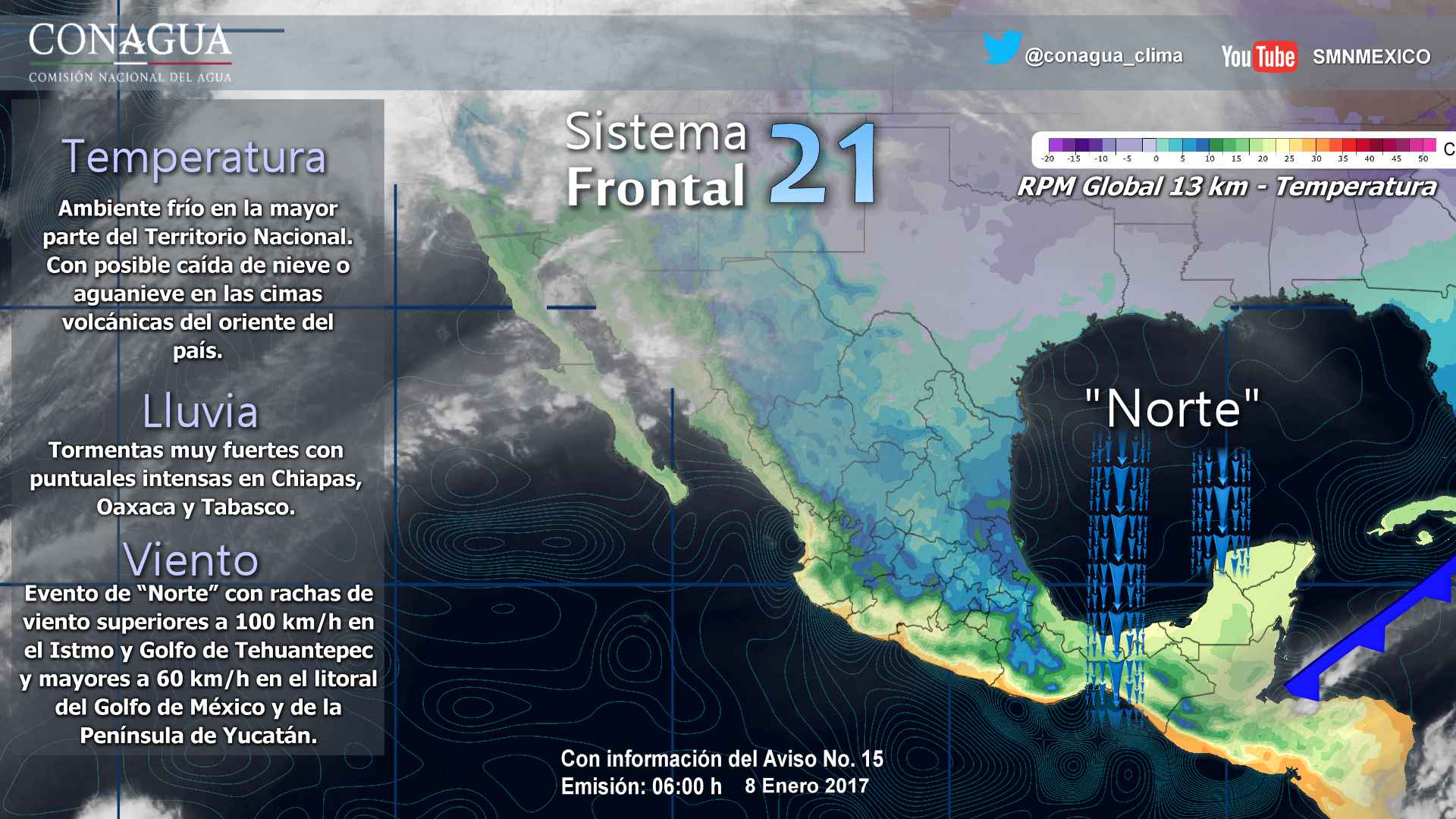 Prevalecerá ambiente muy frío en la mayor parte del país - frente-frio-21
