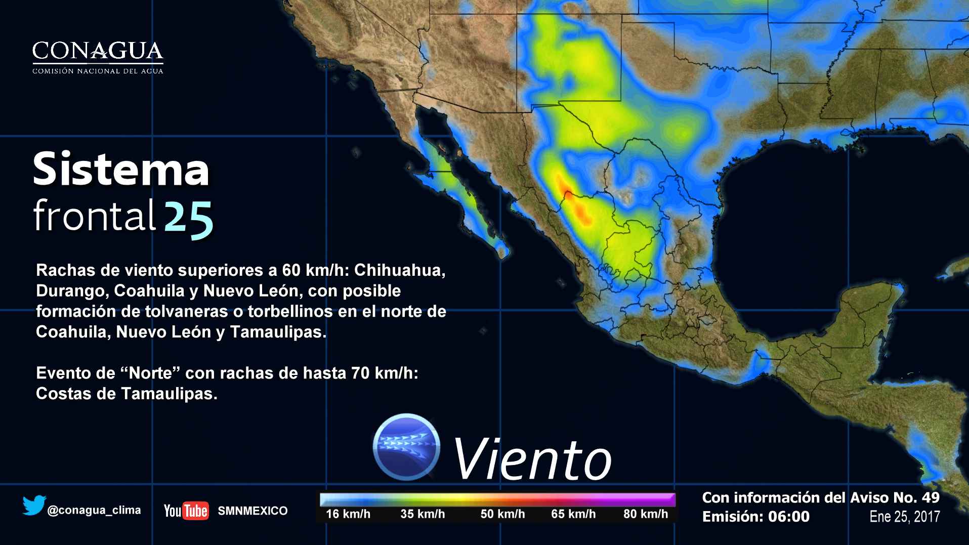 Ambiente frío y vientos fuertes en el norte del país - frente-frio-25